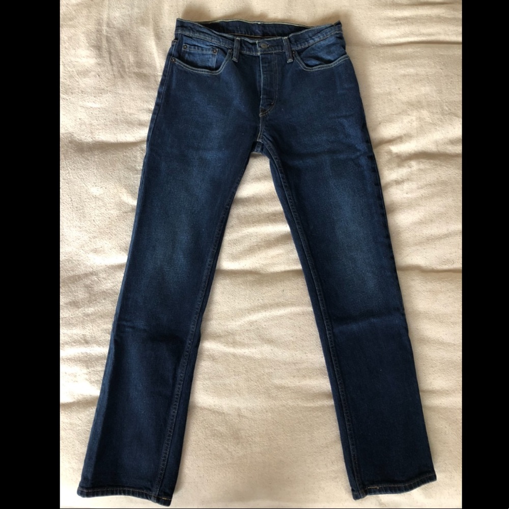 NWOT Levi’s Men’s 559 Stretch Jeans in Dark Wash - W 32 L 34